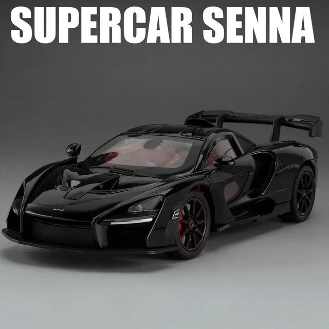 Linyi toy car Senna 720S Sportwagen Spielzeugmodell, 1:24, Licht und Musik, ab 14 Jahren - Bild 1