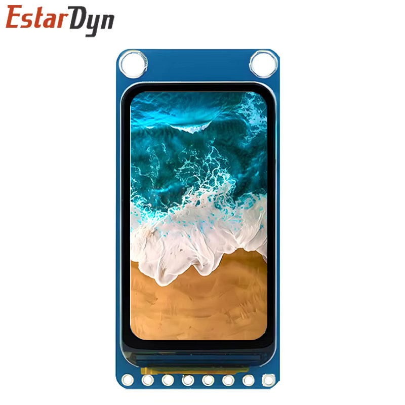 Estardyn 1,47 Zoll TFT LCD-Display ST7789 SPI Vollfarbiger Bildschirmmodul mit Weitwinkelansicht in Blau, Auflösung 172 x 320 - Bild 3