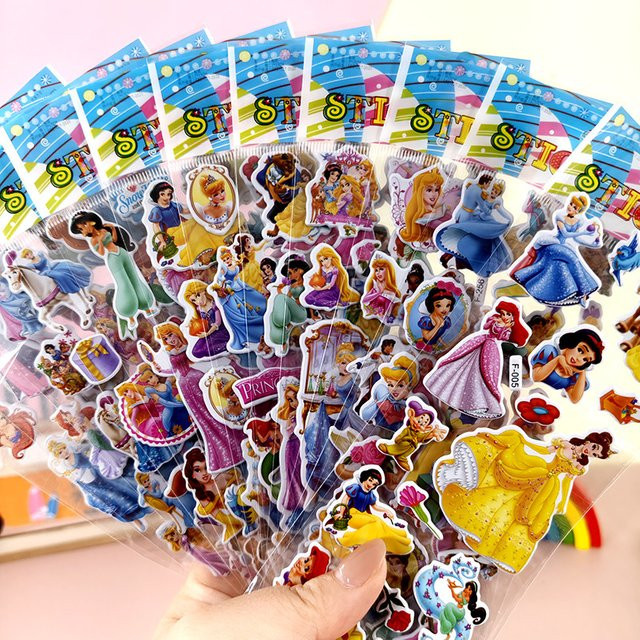 Disney Prinzessin Schneewittchen Aufkleber, 12-teiliges Set - Bild 1