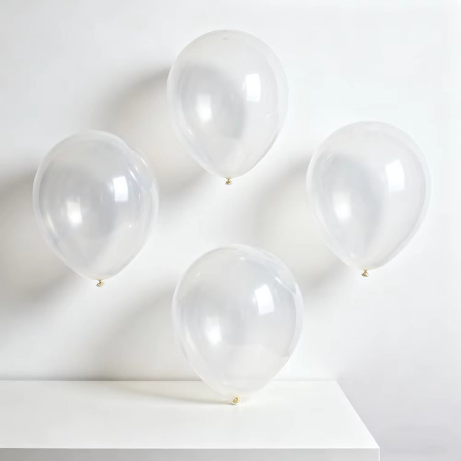 Transparente Latexballons von GSF in verschiedenen Größen für deine Party-Dekoration bei Geburtstag oder Hochzeit - Bild 2