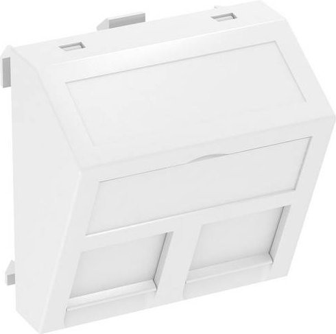 OBO Bettermann Abdeckung Datentechnikträger Grau B/H/T: 4,5 x 4,5 x 2,6 cm - Bild 1