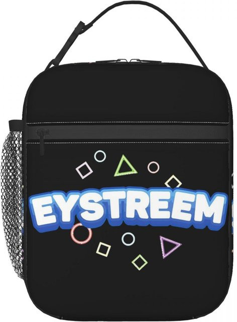 Fancy Style Studio Isolierte Lunchtasche für Damen und Kinder in Schwarz - Bild 1