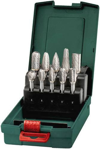Metabo Hartmetall-Fräser-Set, 10-teilig, Farbe: Silber - Bild 1