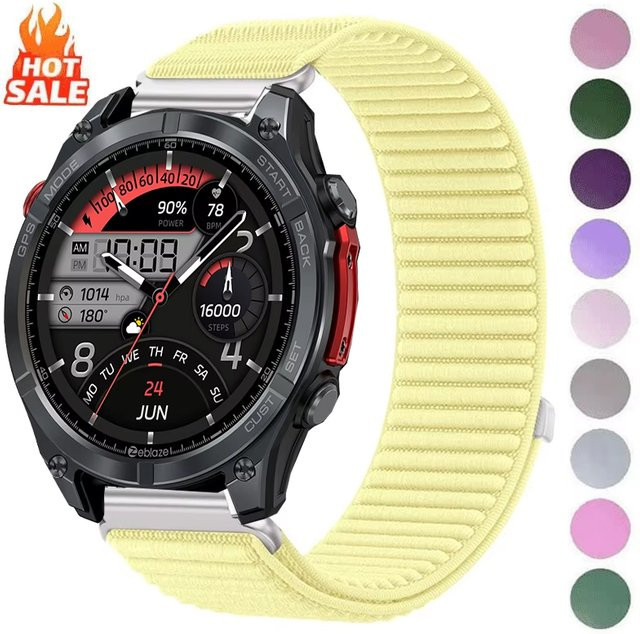 Zeblaze Uhrenarmband Textil/NATO, 22 mm, Unisex - Bild 1