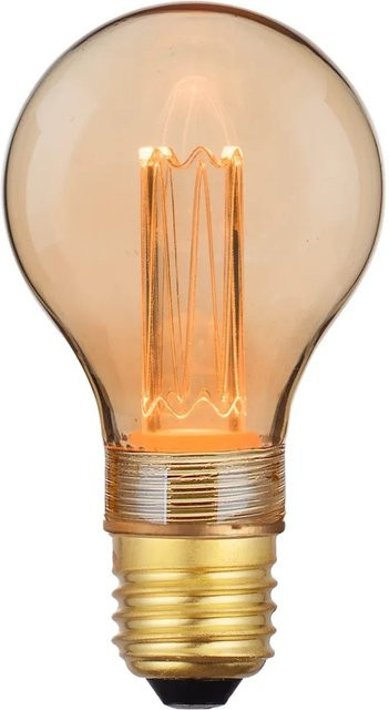 LUXULA LED Filament Leuchtmittel E27 Vintage Optik Bernstein Glas dimmbar warmweiß - Bild 1