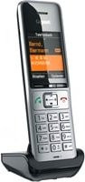 Gigaset Comfort 500HX Schnurloses Mobilteil in Schwarz/Silber mit 2,2 Zoll Farbdisplay, Freisprecheinrichtung und Anrufschutz - Bild 1