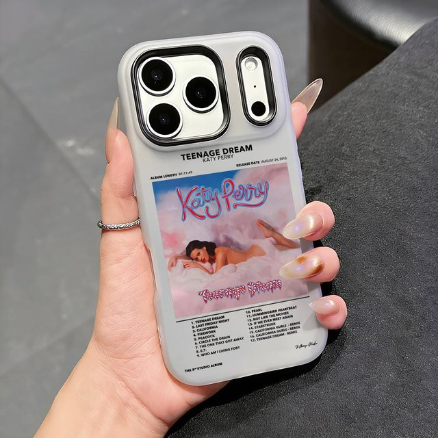 Singer K-Katy Perry Handyhülle Transparente TPU Jelly Schutzhülle für iPhone 17 16 15 14 13 12 11 Pro Max Plus Mini - Bild 1