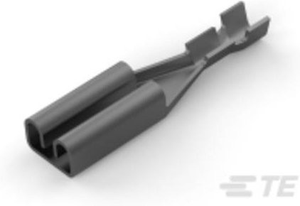 TE Connectivity 160597-4 Tape auf Vollrolle, Schwarz - Bild 1