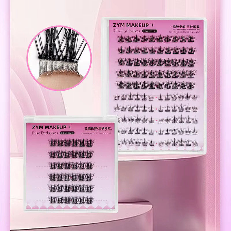 HNKMP Selbstklebende Cluster-Wimpern, DIY-Wimpernverlängerung - Bild 2