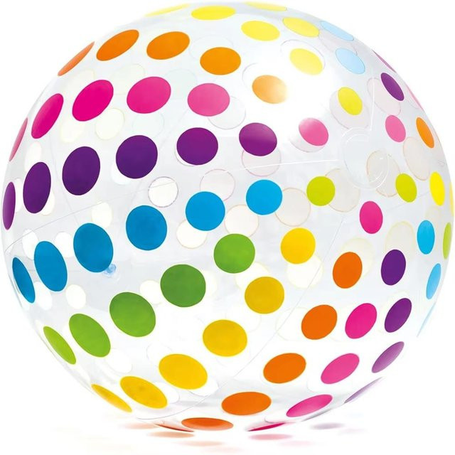 Fashnics Aufblasbarer Strandball, Bunt / Mehrfarbig, ab 3 Jahre - Bild 1