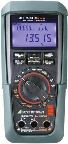 Gossen Metrawatt METRAHIT MULTICAL Kalibrator für Spannung, Strom und Temperatur in Grau - Bild 1