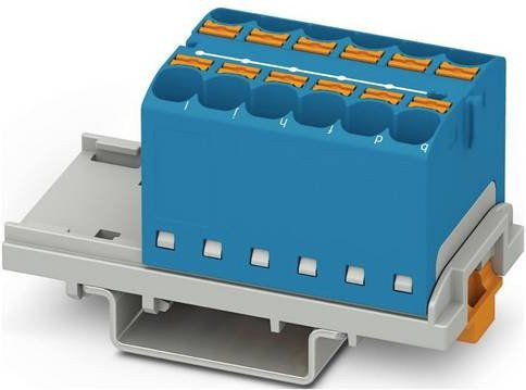 Phoenix Contact Verteilerblock Blau 8 Stück - Bild 1