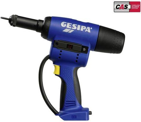Gesipa Akku-Blindnietmuttern-Setzgerät FireBird Pro in Blau - Bild 1