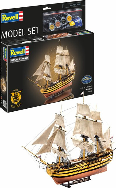 Revell HMS Victory, Schiffsmodell Bausatz, 1:225 - Bild 3