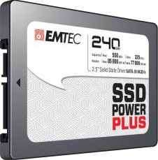 Emtec SSD Power Plus X150 Interne SSD-Festplatte 240 GB SATA 2.5 Zoll Schwarz - Bild 2