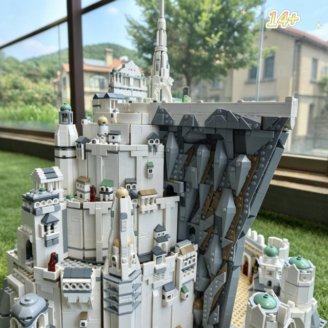 Hot Toys Herr der Ringe Kaiserliche Hauptstadt-Gesamtsitzung, Modell, 8278 Teile, ab 14 Jahre - Bild 1