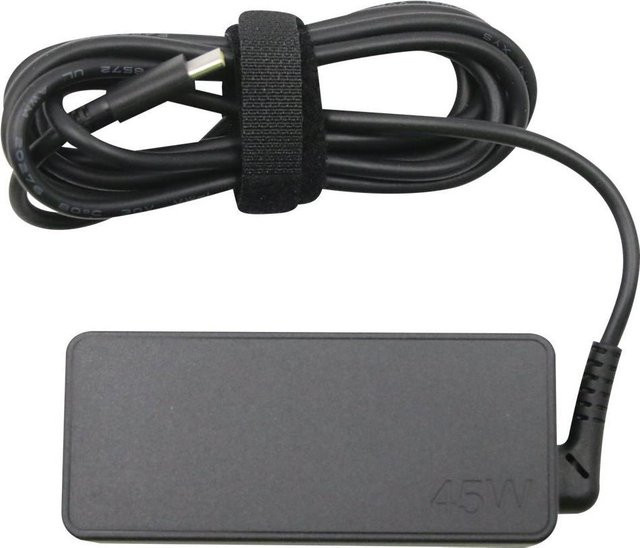 Lenovo Netzteil Adapter 45W Schwarz FRU02DL122 mit Barrel Plug - Bild 1