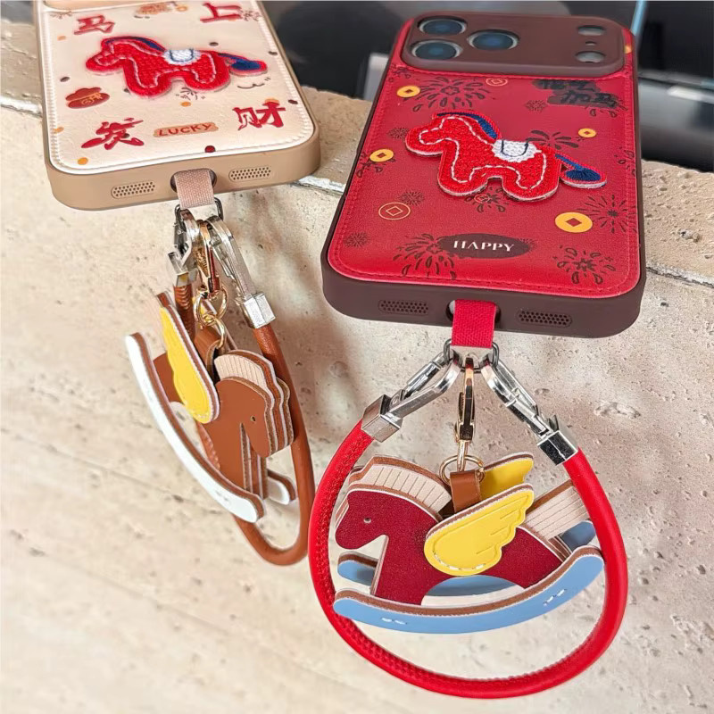 Handyhülle mit niedlichem Cartoon-Pony-Design für Huawei Pura P70, P80 Pro Plus, Mate 60 Pro Plus, Mate 70 Pro Plus und Mate 80 Pro Max in Rot und Mehrfarbig - Bild 4