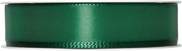 Halbach Taftband aus Polyester in Grasgrün, Breite: 2,5 cm, Länge: 5 m - Bild 1