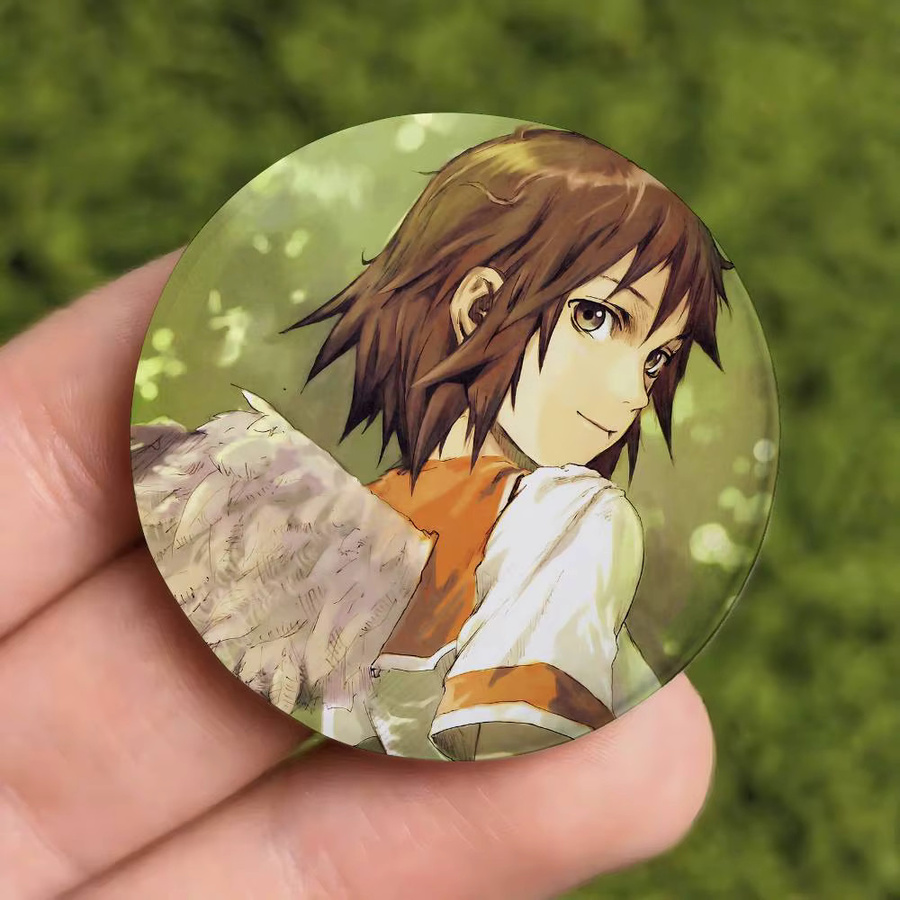Brosche Anime Haibane Renmei, Metall, Unisex - Bild 4