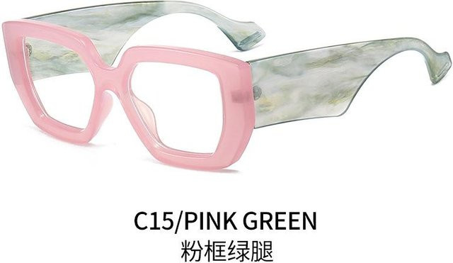 Fable Korrektionsbrille, Eckig, Vollrand, Acetat, Multicolor, Unisex - Bild 1