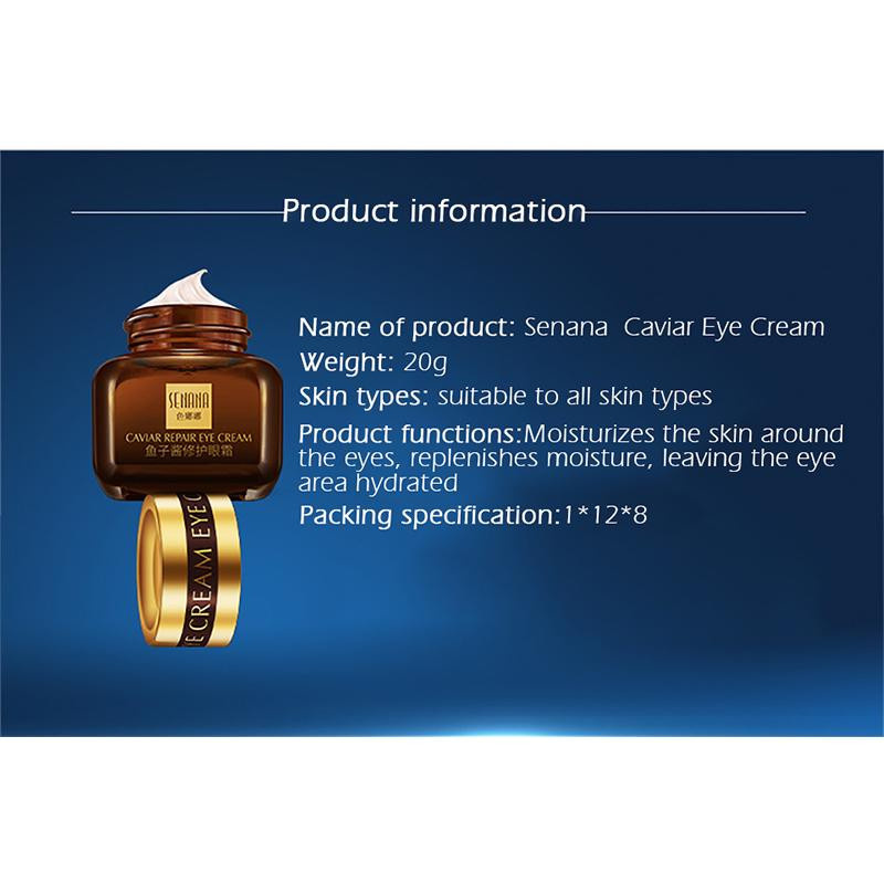 SENANA Caviar Repair Augencreme, 20g - Bild 5