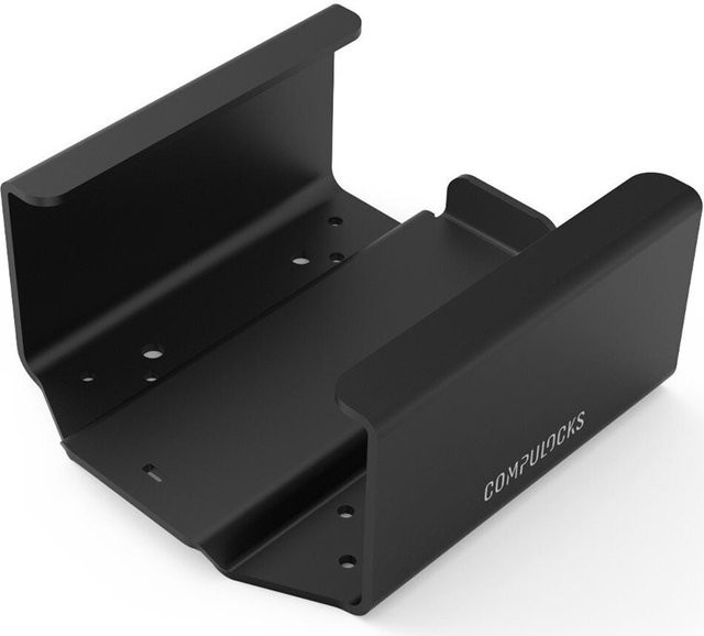 Compulocks Mac Mini Security Mount Sicherheitsmontageset in Schwarz (MMEN24) für Wand-, Tisch-, Untertisch- oder Monitormontage - Bild 1