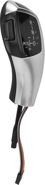 LED Automatischer Schaltknauf Nachrüstsatz im F30 Stil für BMW E90 E92 E84 E89, Farbe: Silber, LHD - Bild 1