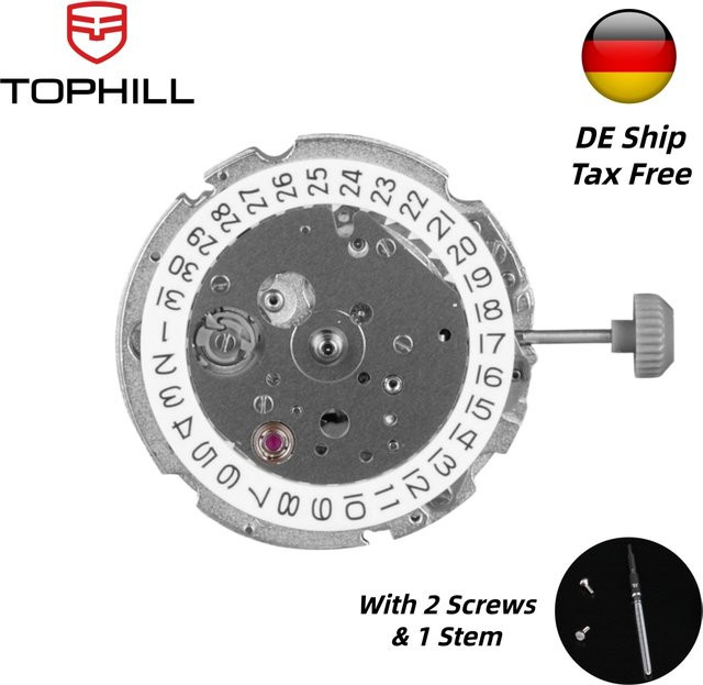 3 sprouts Automatikuhr, Edelstahl, Weiß, Unisex - Bild 1