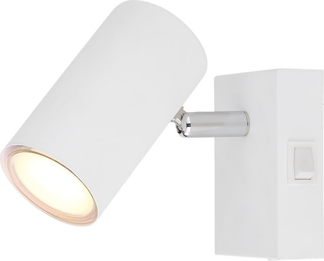 GLOBO Lighting Wandspot Robby, 1-flammig, Weiß, Metall - Bild 1