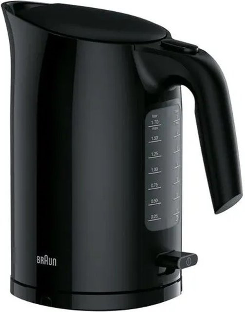Braun Wasserkocher PurEase WK 3100 BK Schwarz 2200W - Bild 1