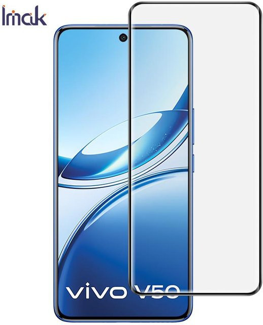 IMAK 3D gebogene Vollbild-Hartglasfolie für Vivo V50 5G in Transparent - Bild 1