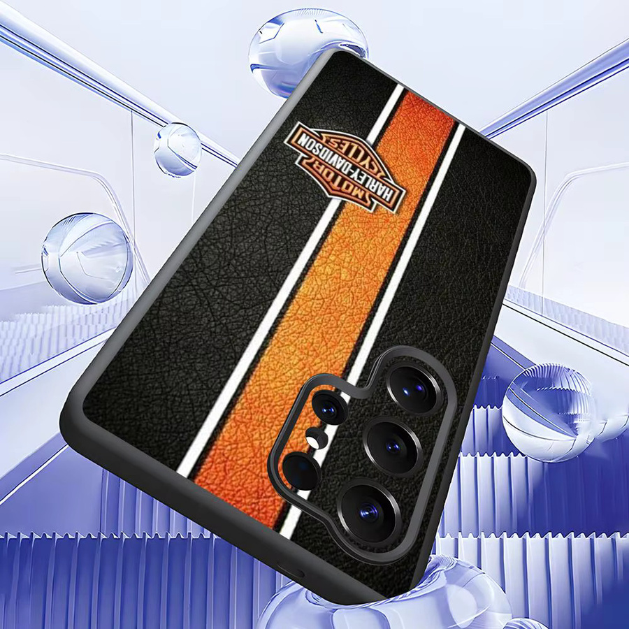 Harley-Davidson Handyhülle für Samsung Galaxy S20 S21 S22 S23 S24 FE Plus Ultra aus weichem TPU - Bild 4