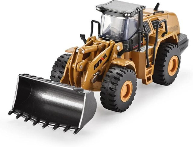Huina Bulldozer, Baustellenfahrzeug, 1:50, Metall, ab 4 Jahre - Bild 1