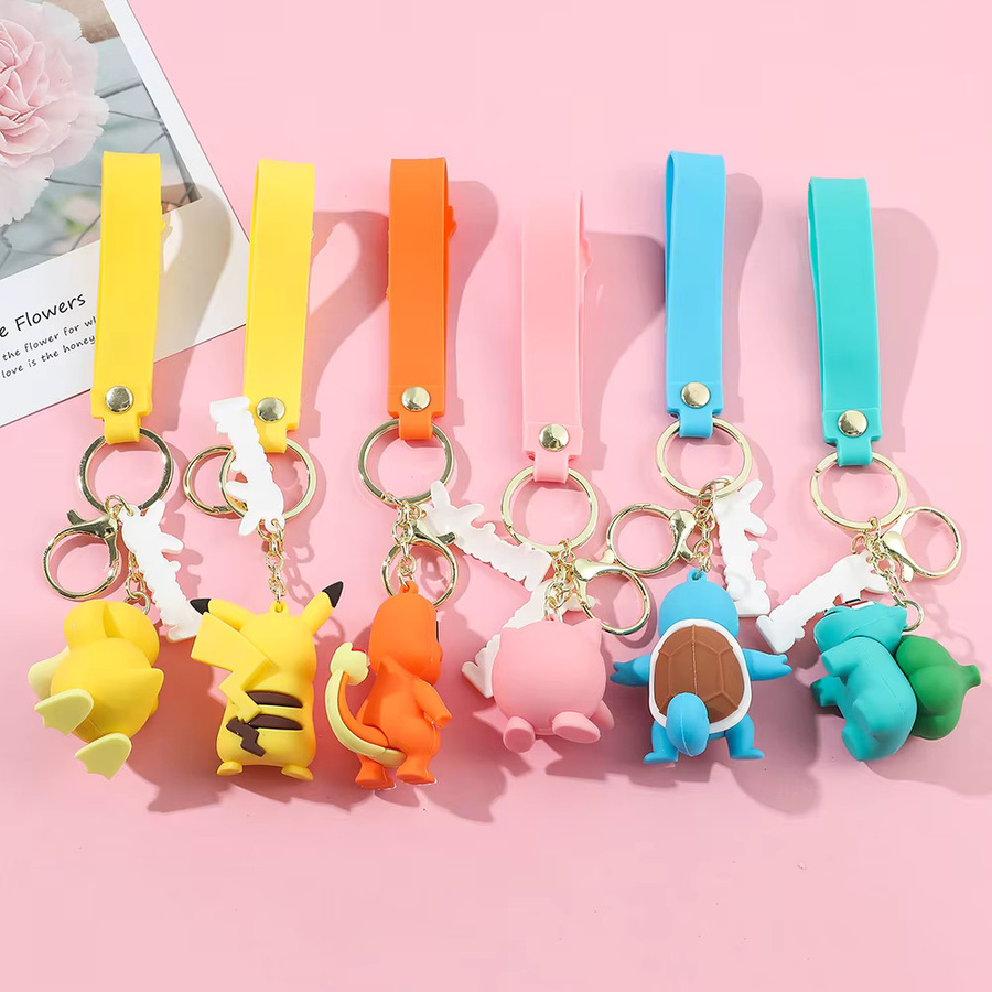 Potdemiel Schlüsselanhänger-Set, Pikachu & Friends, Unisex - Bild 2