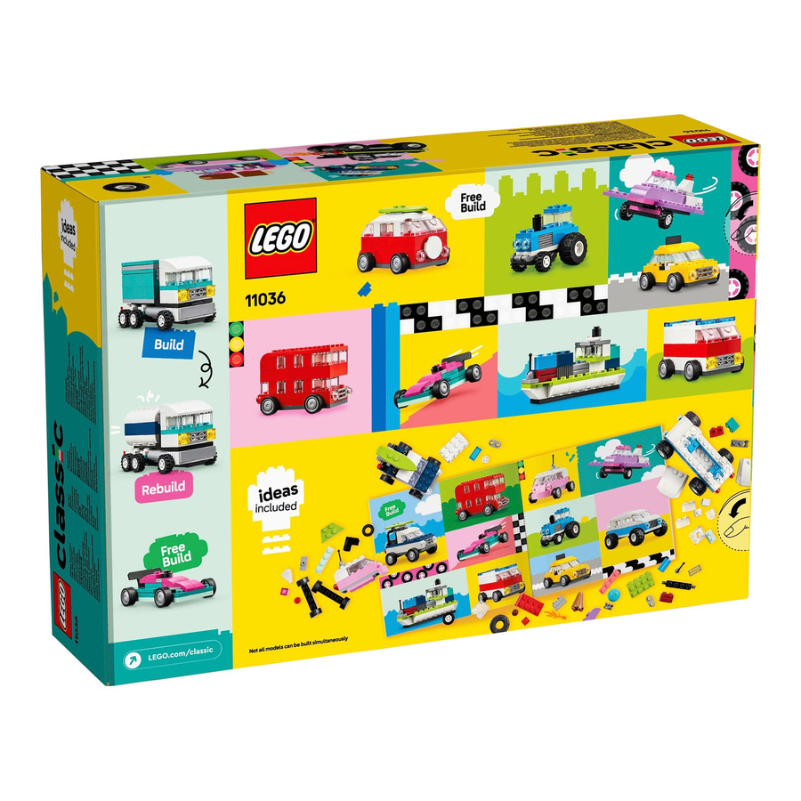 LEGO Classic Kreative Fahrzeuge Konstruktionsspielzeug - Bild 6