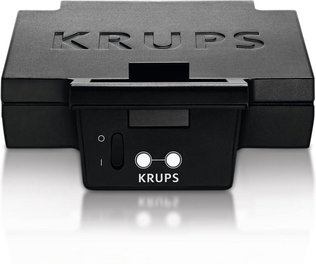Krups Iconic Sandwichmaker FDK461 in Schwarz - Bild 1