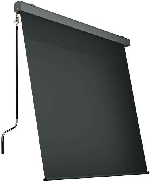 Sonnenrollo Balkonmarkise als Sichtschutz von HC Home & Living aus Aluminium in Anthrazit, Breite: 200 cm, Höhe: 300 cm - Bild 1