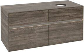 V&B Waschtischunterschrank Collaro mit LED-Beleuchtung, B/T/H: 120 x 54,8 x 50 cm - Bild 1