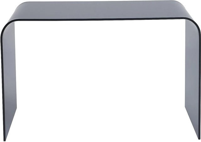 Vente-unique Schreibtisch Kardemo in Anthrazit mit Glasplatte für dein Home-Office, Breite: 120 cm - Bild 1