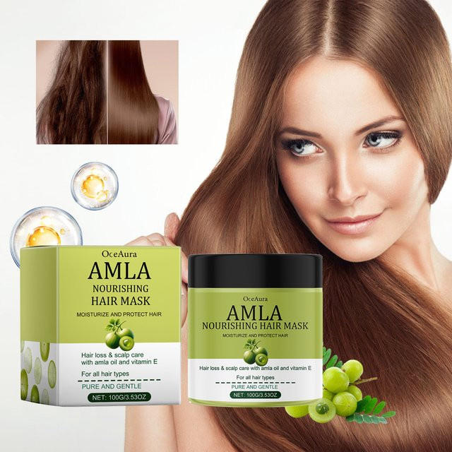 OceAura Haarmaske mit Amla Oil, für trockenes Haar, Unisex - Bild 1