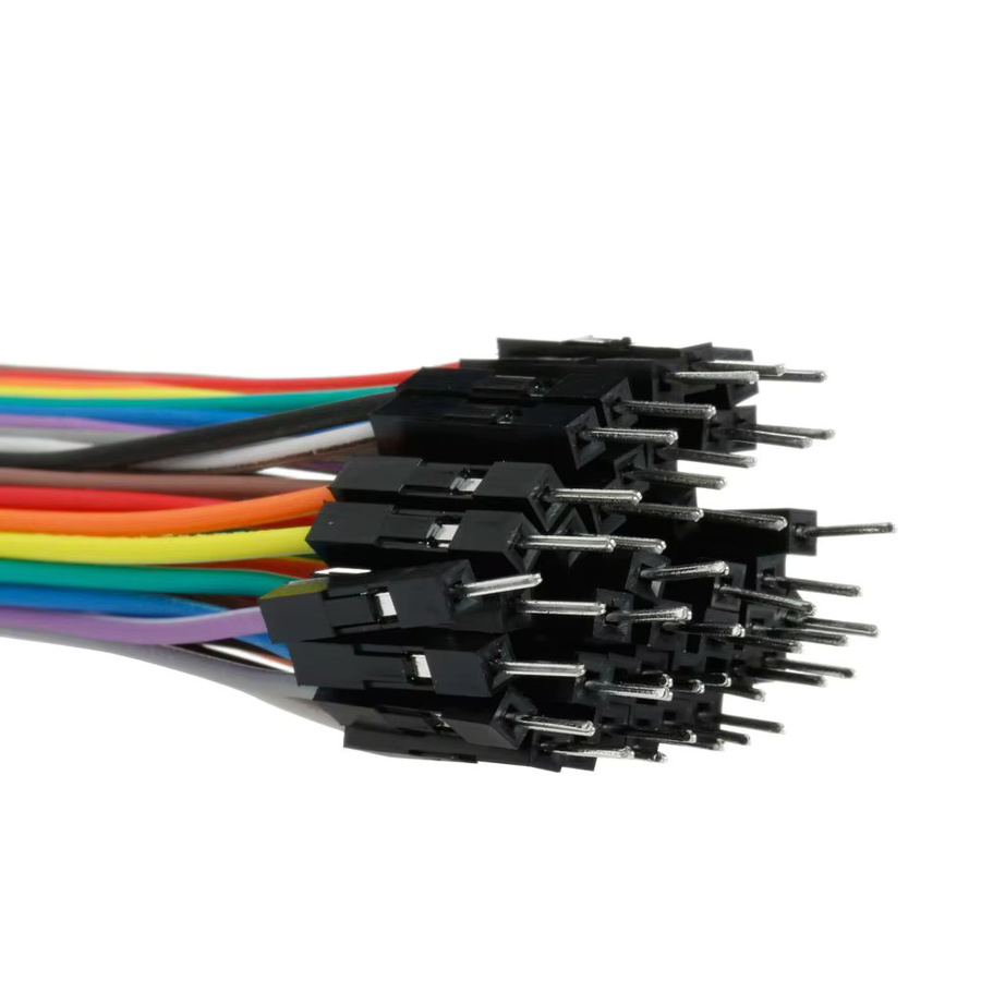 Keyestudio Dupont Line Überbrückungsdraht Set mit 120 Stück in Multicolour für Arduino Breadboard DIY-Projekte (10 cm, 20 cm, 30 cm) - Bild 2