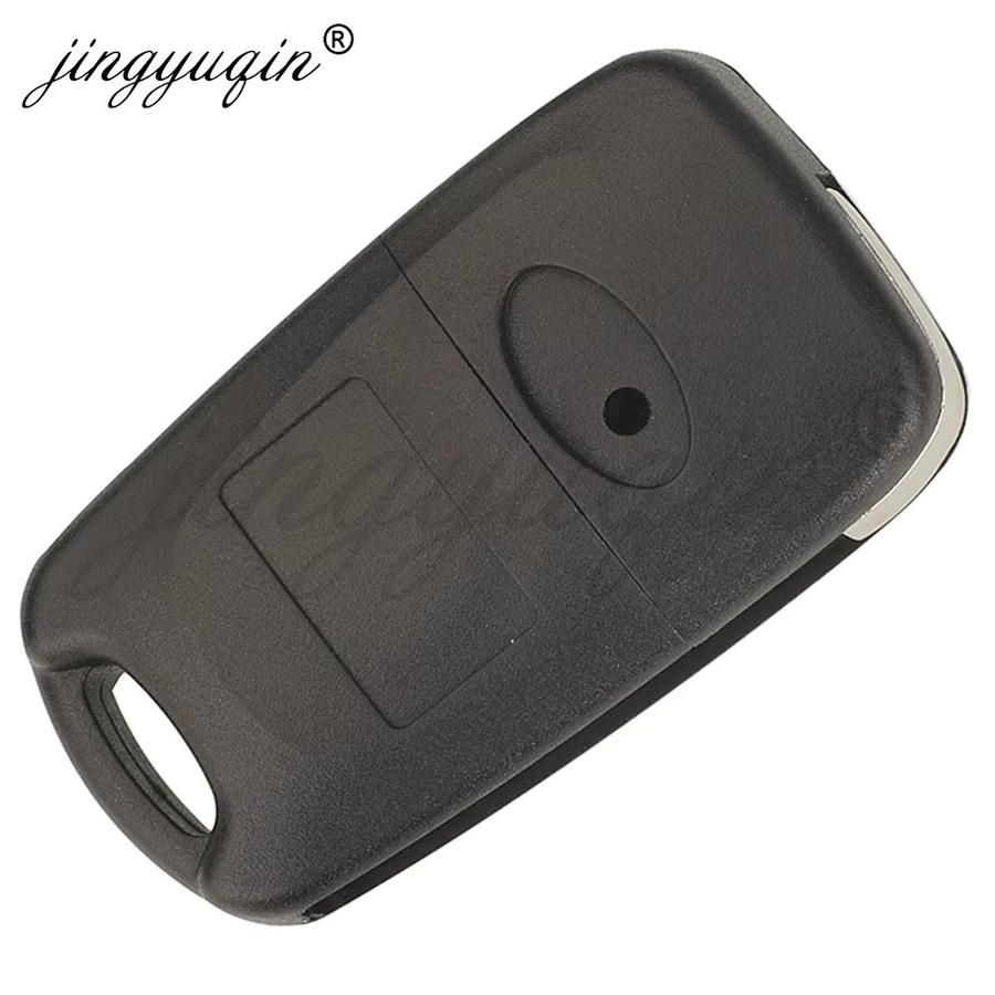 Jingyuqin Autoschlüssel-Fernbedienung für Hyundai Elantra 2007–2015 und Sonata 2011–2013, 433 MHz FSK, ID46 PCF7936 Chip, Flip Fob Control, Schwarz - Bild 3