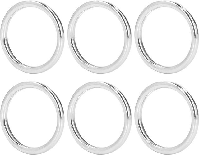 GoolRC 20 Stück Metall-O-Ringe aus Eisen in Silber, Durchmesser: 32 mm, Breite: 4 mm - Bild 1