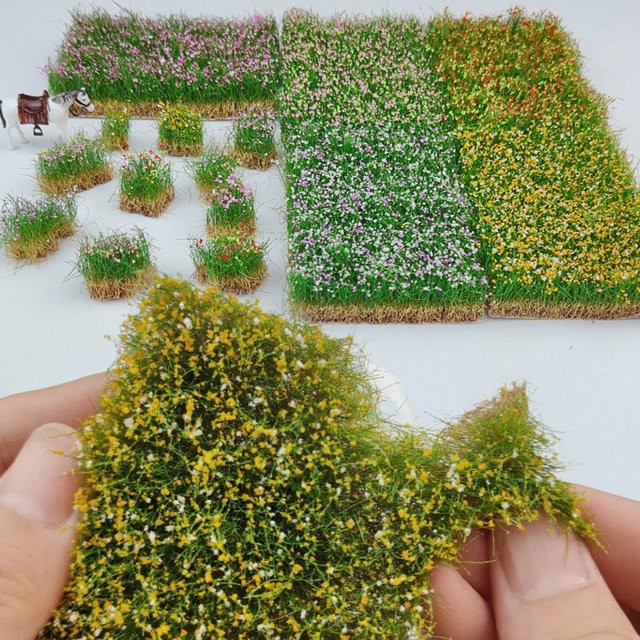 TERAYSUN Miniatur Bunte Blume Cluster, Natur, Bunt / Mehrfarbig - Bild 1