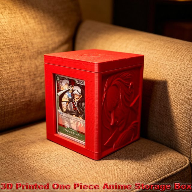 Bandai One Piece Shanks Rothaarige Rising Kartendeckbox, Aufbewahrungs-Geschenkbox - Bild 1