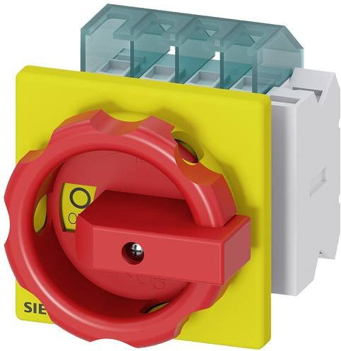Siemens Lasttrennschalter Rot Gelb 3polig 16A 1 Schließer 1 Öffner 6mm² 690 V/AC 3LD20031TP53 - Bild 1