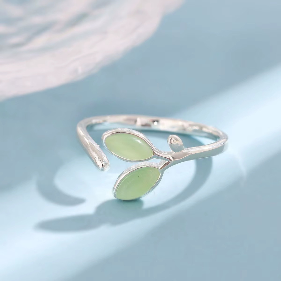 GaGa-Duck Ring, 925 Silber, Opal, Kristall, Damen - Bild 2