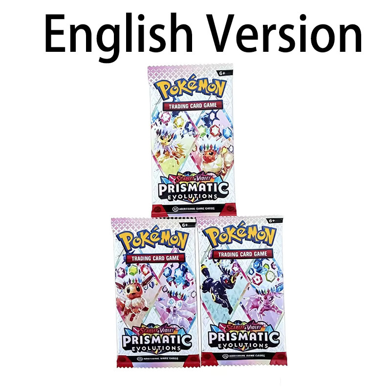 Bandai Pokémon Mega Evolution Lucario Prismatic Evolutions Nachfüllpack, Englisch - Bild 2