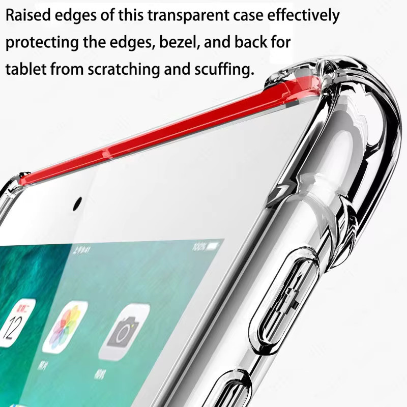 Transparente TPU-Schutzhülle mit Stifthalter für iPad Pro, iPad Air, iPad Mini und iPad Generationen von MARTIN STELLA - Bild 3